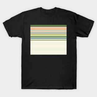 checkered pattern with stripes T-Shirt